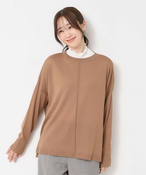 CORDIER / コルディア ニット・セーター | 【M～3Lサイズ】スーパーマイフィル48 チュニックニット | 詳細20