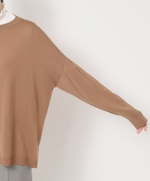 CORDIER / コルディア ニット・セーター | 【M～3Lサイズ】スーパーマイフィル48 チュニックニット | 詳細6