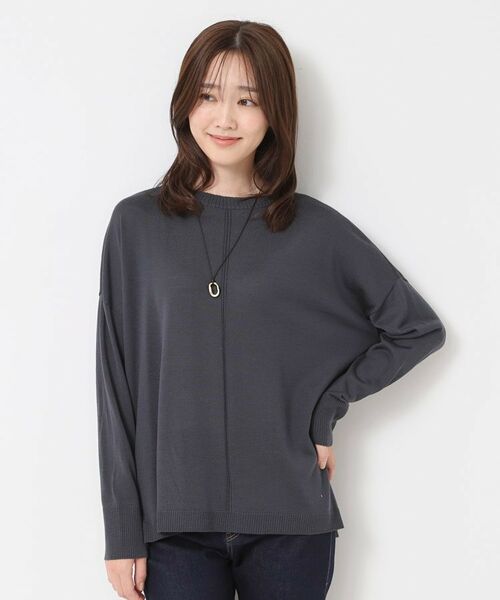 CORDIER / コルディア ニット・セーター | 【M～3Lサイズ】スーパーマイフィル48 チュニックニット | 詳細8