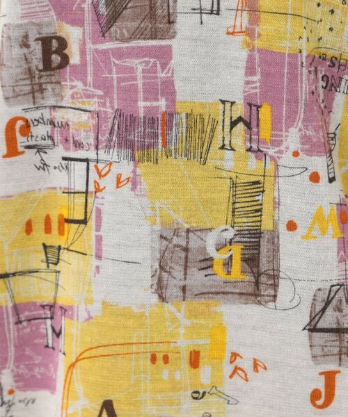 CORDIER / コルディア カットソー | 【M～3Lサイズ】アーティカルプリントジャージプルオーバー | 詳細10