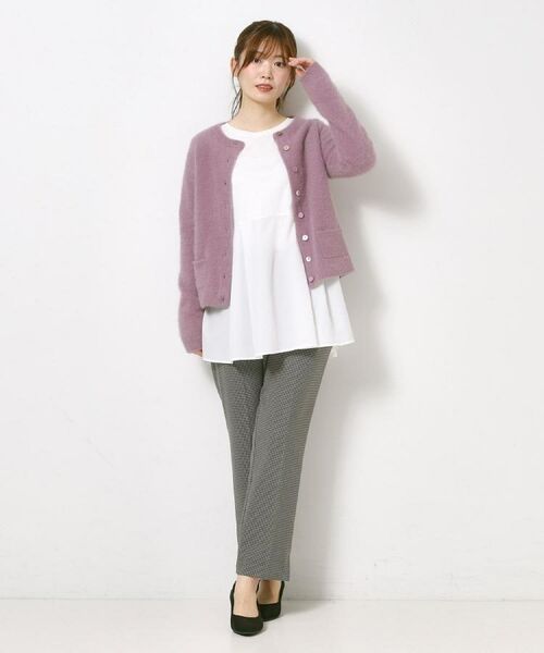 CORDIER / コルディア カットソー | 【レイヤードスタイルはお任せ】ペプラムデザインプルオーバー | 詳細19