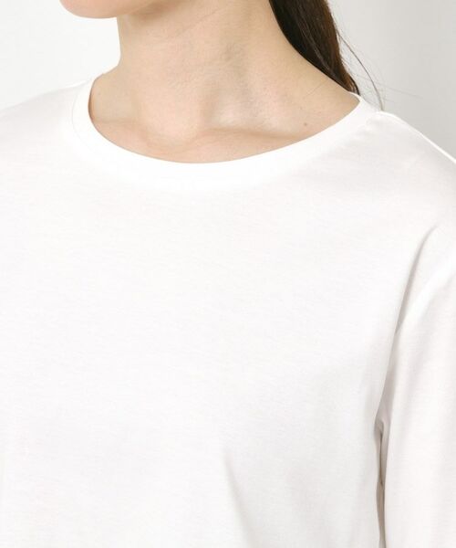 CORDIER / コルディア カットソー | 【レイヤードスタイルはお任せ】ペプラムデザインプルオーバー | 詳細4