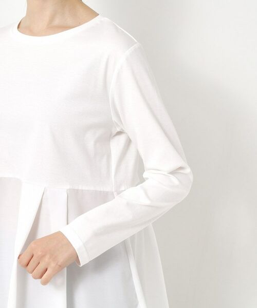 CORDIER / コルディア カットソー | 【レイヤードスタイルはお任せ】ペプラムデザインプルオーバー | 詳細5
