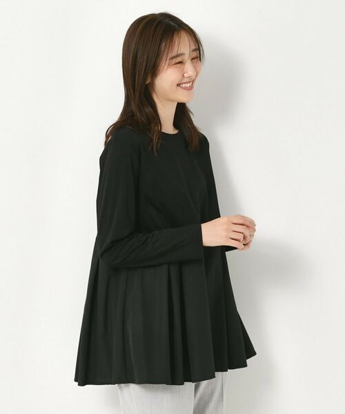 CORDIER / コルディア カットソー | 【レイヤードスタイルはお任せ】ペプラムデザインプルオーバー | 詳細7