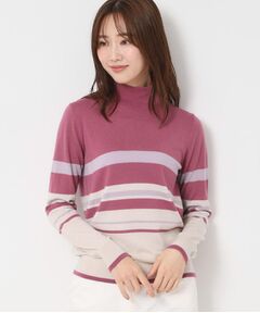 CORDIER / コルディア ニット・セーター | 【M～4Lサイズ／アンサンブル】スーパーマイフィル2 ハイネックプルオーバー