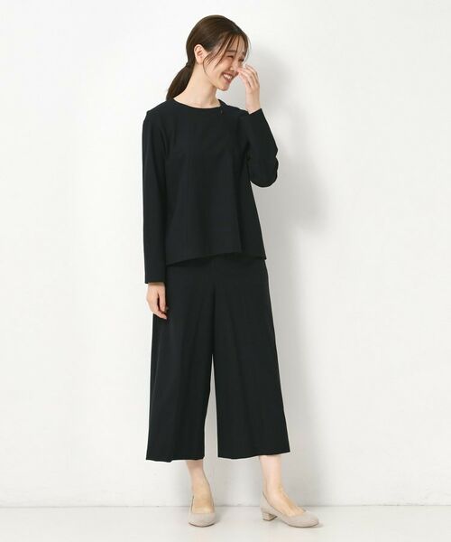 CORDIER / コルディア カットソー | 【M～3Lサイズ／セットアップ／ストレッチ】ツイード調プルオーバー | 詳細10