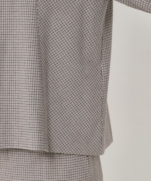 CORDIER / コルディア カットソー | 【M～3Lサイズ／セットアップ／ストレッチ】ツイード調プルオーバー | 詳細7