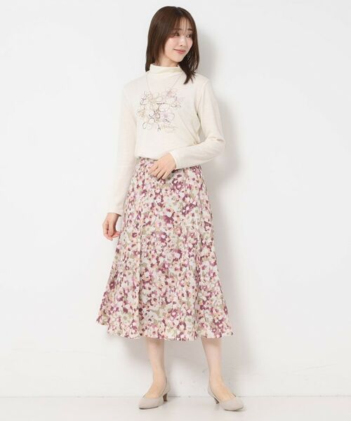 CORDIER / コルディア カットソー | 【M～4Lサイズ】エアポンチジャージハイネックプルオーバー | 詳細20