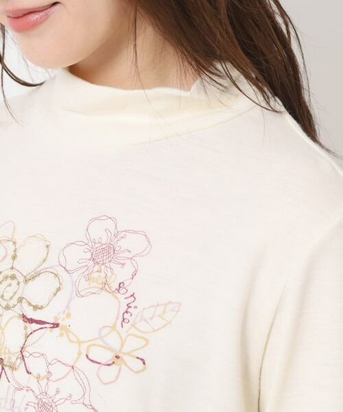 CORDIER / コルディア カットソー | 【M～4Lサイズ】エアポンチジャージハイネックプルオーバー | 詳細4