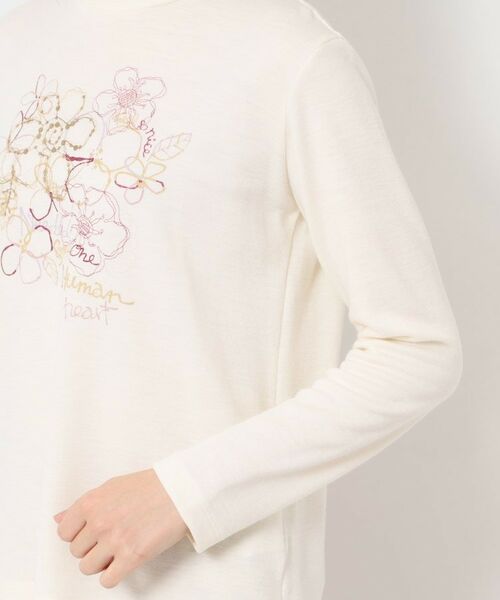 CORDIER / コルディア カットソー | 【M～4Lサイズ】エアポンチジャージハイネックプルオーバー | 詳細5