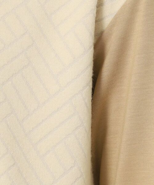 CORDIER / コルディア チュニック | 【M~4Lサイズ/洗える】キルトジャカードジャージチュニック | 詳細14