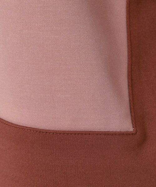 CORDIER / コルディア カットソー | 【セットアップ】アムールジャージ配色プルオーバー | 詳細14