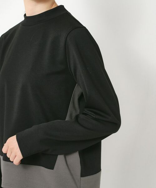 CORDIER / コルディア カットソー | 【セットアップ】アムールジャージ配色プルオーバー | 詳細5