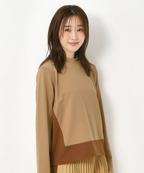 CORDIER / コルディア カットソー | 【セットアップ】アムールジャージ配色プルオーバー | 詳細7