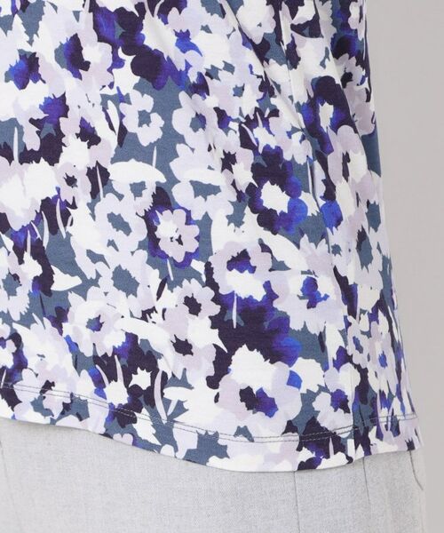 CORDIER / コルディア カットソー | 【M～4Lサイズ】ソニアフラワープリントハイネックジャージ | 詳細6