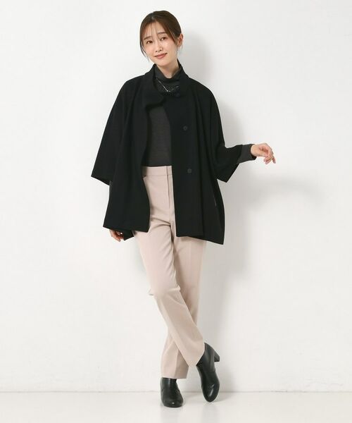 CORDIER / コルディア カットソー | 【レイヤードスタイルはお任せ】ギャザーディティールハイネックプルオーバー | 詳細18