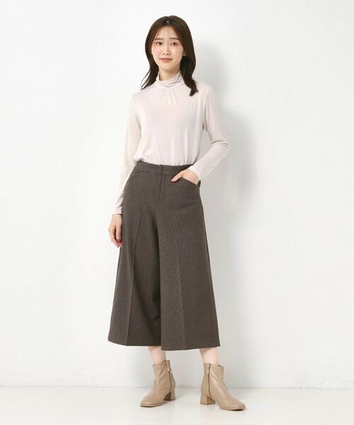 CORDIER / コルディア カットソー | 【レイヤードスタイルはお任せ】ギャザーディティールハイネックプルオーバー | 詳細9