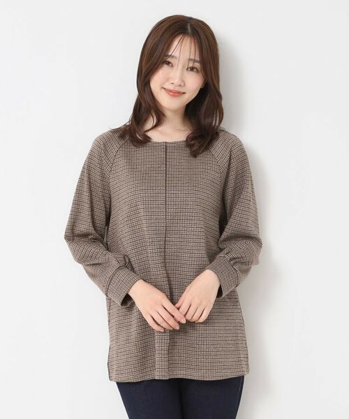 CORDIER / コルディア チュニック | 【洗える】WCチェックチュニックプルオーバー | 詳細15