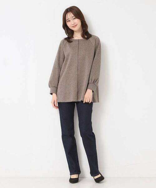 CORDIER / コルディア チュニック | 【洗える】WCチェックチュニックプルオーバー | 詳細16