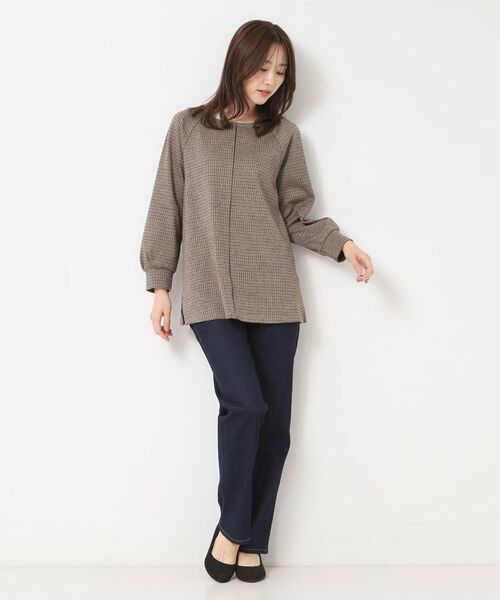 CORDIER / コルディア チュニック | 【洗える】WCチェックチュニックプルオーバー | 詳細17