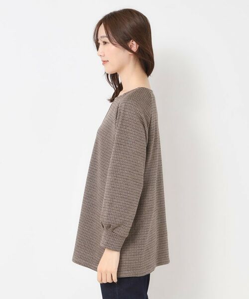 CORDIER / コルディア チュニック | 【洗える】WCチェックチュニックプルオーバー | 詳細2