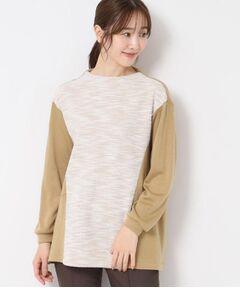 CORDIER / コルディア チュニック | 【洗える】ツイーディージャージチュニック