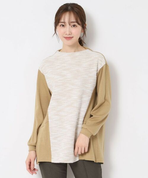 CORDIER / コルディア チュニック | 【洗える】ツイーディージャージチュニック | 詳細11