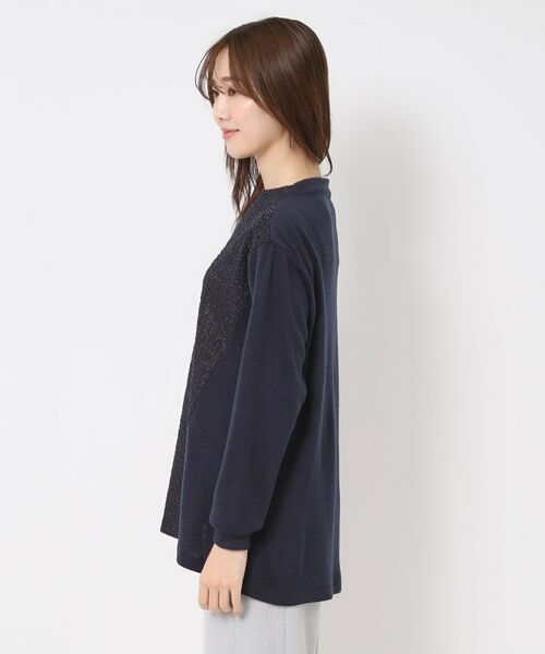 CORDIER / コルディア チュニック | 【洗える】ツイーディージャージチュニック | 詳細2