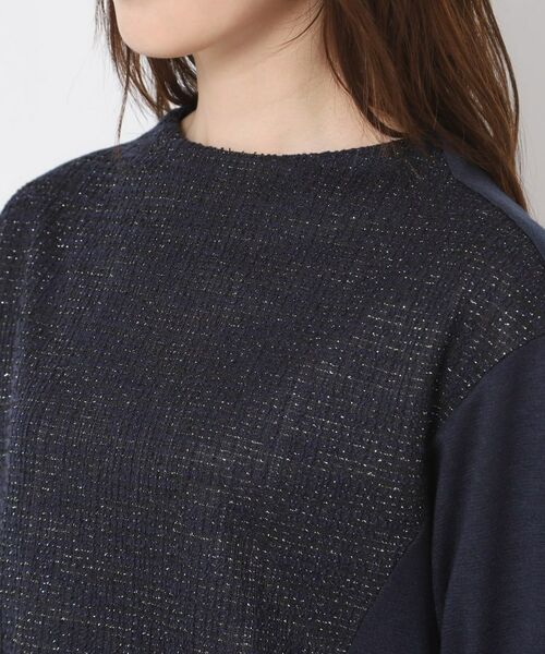 CORDIER / コルディア チュニック | 【洗える】ツイーディージャージチュニック | 詳細4