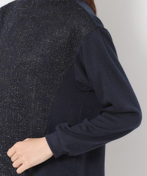 CORDIER / コルディア チュニック | 【洗える】ツイーディージャージチュニック | 詳細5