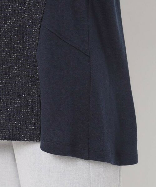 CORDIER / コルディア チュニック | 【洗える】ツイーディージャージチュニック | 詳細6