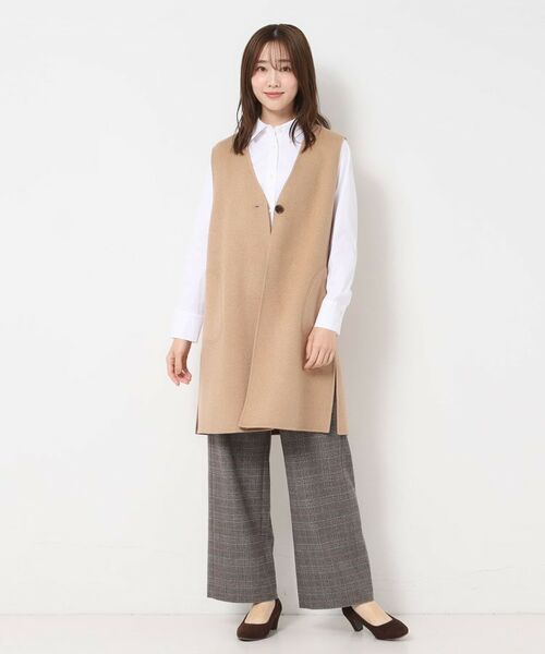 CORDIER / コルディア ベスト | ジーロンラムリバー ロングジレ | 詳細10