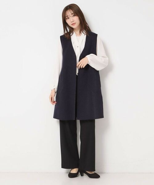 CORDIER / コルディア ベスト | ジーロンラムリバー ロングジレ | 詳細14