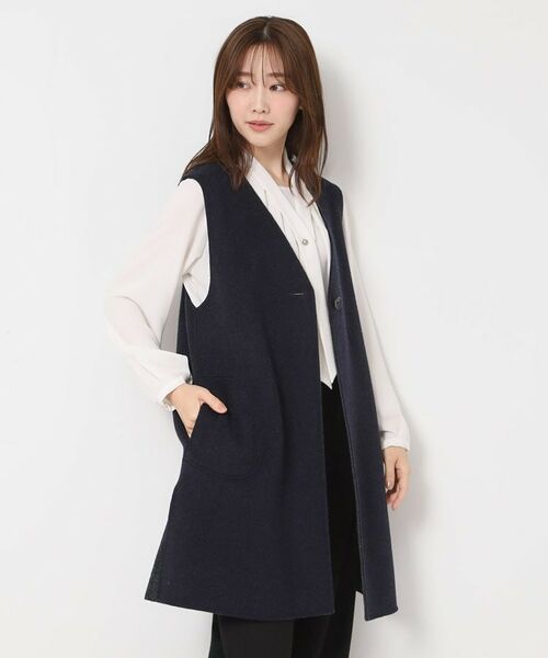 CORDIER / コルディア ベスト | ジーロンラムリバー ロングジレ | 詳細15