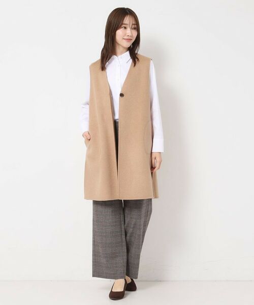 CORDIER / コルディア ベスト | ジーロンラムリバー ロングジレ | 詳細9