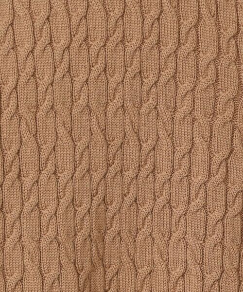 CORDIER / コルディア カーディガン・ボレロ | 【M～3Lサイズ／アンサンブル】スーパーマイフィル60 編柄丸首カーディガン | 詳細15