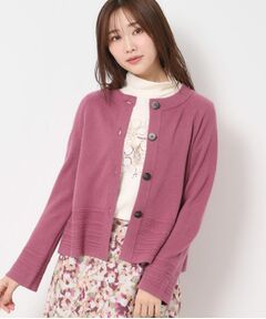 CORDIER / コルディア カーディガン・ボレロ | 【M～3Lサイズ／アンサンブル】スーパーマイフィル2 クロップ丈カーディガン
