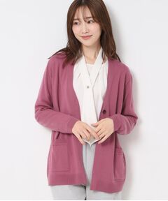 CORDIER / コルディア カーディガン・ボレロ | 【M～4Lサイズ／アンサンブル】スーパーマイフィル2 Vネックカーディガン