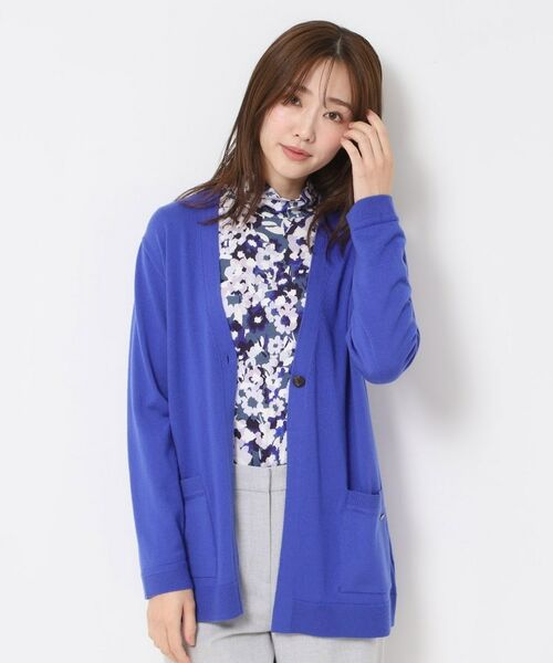 CORDIER / コルディア カーディガン・ボレロ | 【M～4Lサイズ／アンサンブル】スーパーマイフィル2 Vネックカーディガン | 詳細17