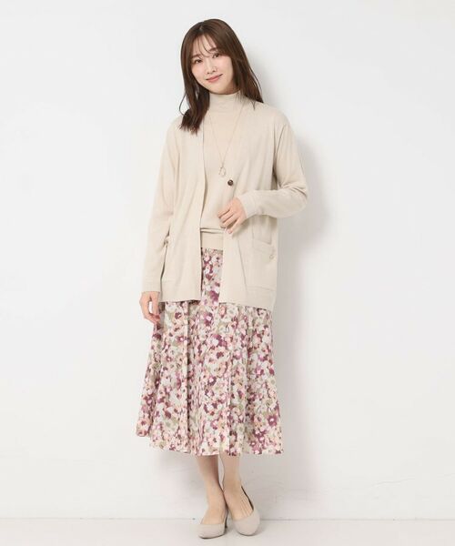 CORDIER / コルディア カーディガン・ボレロ | 【M～4Lサイズ／アンサンブル】スーパーマイフィル2 Vネックカーディガン | 詳細22