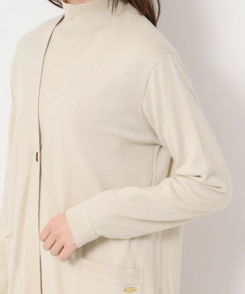 CORDIER / コルディア カーディガン・ボレロ | 【M～4Lサイズ／アンサンブル】スーパーマイフィル2 Vネックカーディガン | 詳細5
