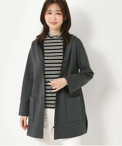 CORDIER / コルディア カーディガン・ボレロ | 【M～4Lサイズ】ソニアソフトジャージフーディコーディガン