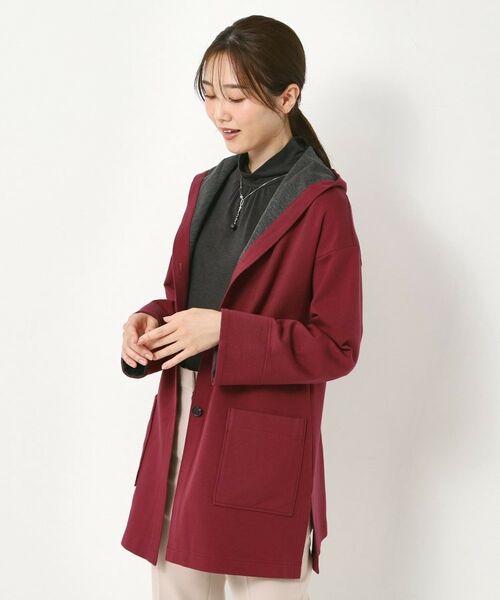 CORDIER / コルディア カーディガン・ボレロ | 【M~4Lサイズ】ソニアソフトジャージフーディコーディガン | 詳細12