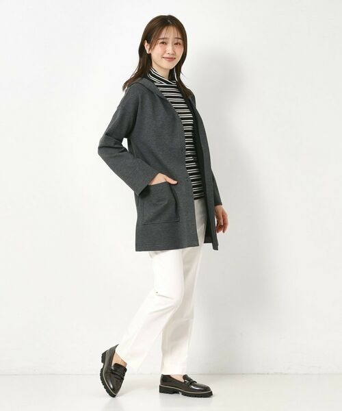 CORDIER / コルディア カーディガン・ボレロ | 【M~4Lサイズ】ソニアソフトジャージフーディコーディガン | 詳細18