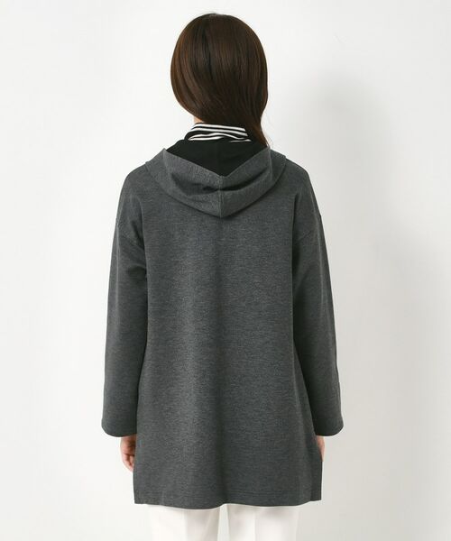 CORDIER / コルディア カーディガン・ボレロ | 【M~4Lサイズ】ソニアソフトジャージフーディコーディガン | 詳細3