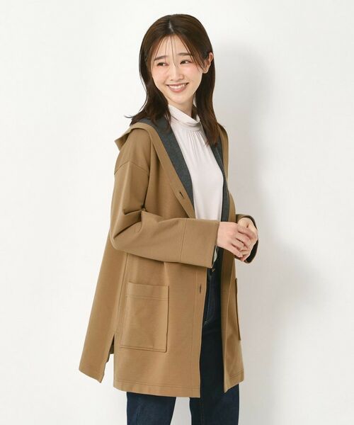 CORDIER / コルディア カーディガン・ボレロ | 【M~4Lサイズ】ソニアソフトジャージフーディコーディガン | 詳細8