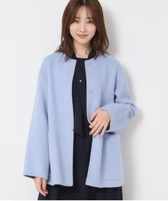 CORDIER / コルディア その他アウター | 【M～4Lサイズ/リバーシブル】ジーロンラムリバーコート