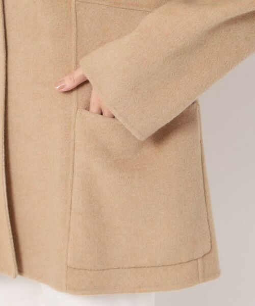 CORDIER / コルディア その他アウター | 【M~4Lサイズ/リバーシブル】ジーロンラムリバーコート | 詳細14