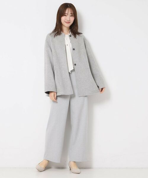 CORDIER / コルディア その他アウター | 【M~4Lサイズ/リバーシブル】ジーロンラムリバーコート | 詳細18