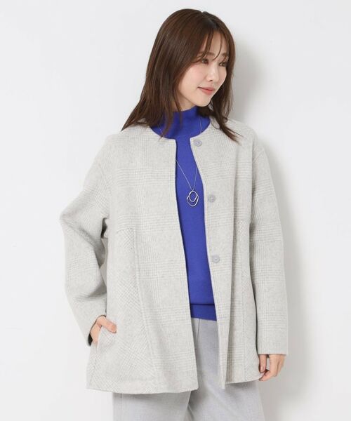 CORDIER / コルディア その他アウター | 【M~4Lサイズ/リバーシブル】ジーロンラムリバーコート | 詳細30